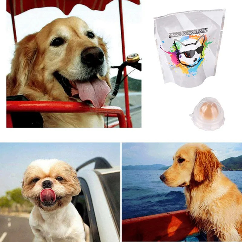 Собака милые комочки кошачьи закуски конфеты лизать одноцветное питание энергии мяч с защитной крышкой собака жевательная игрушка закуски для домашних животных код