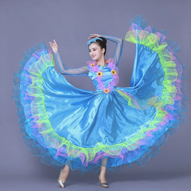 Ballroom Dance Costumes Skirt Ballroom Dance Dress For Women Ballroom