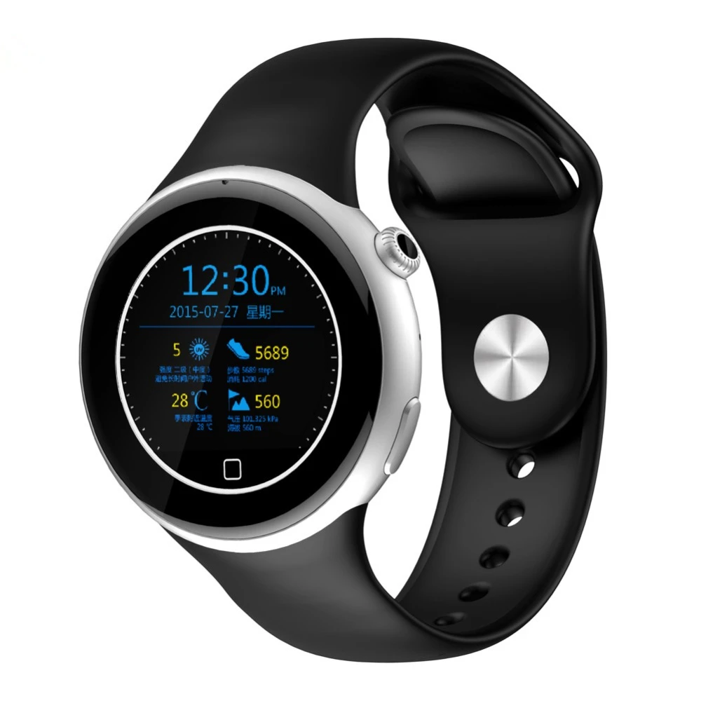 

newest Luxury C5 Smart Watch Waterproof Smartwatch Support 360 Degrees Clockwise Heart Rate Monitor SOS Call Voice Control