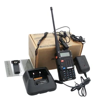 li ion 100% Baofeng UV-5RT מתקדם שני הדרך רדיו עם נטענות 1800mAh Li-ion סוללה UHF VHF משדר UV5R רדיו Comunicador (5)