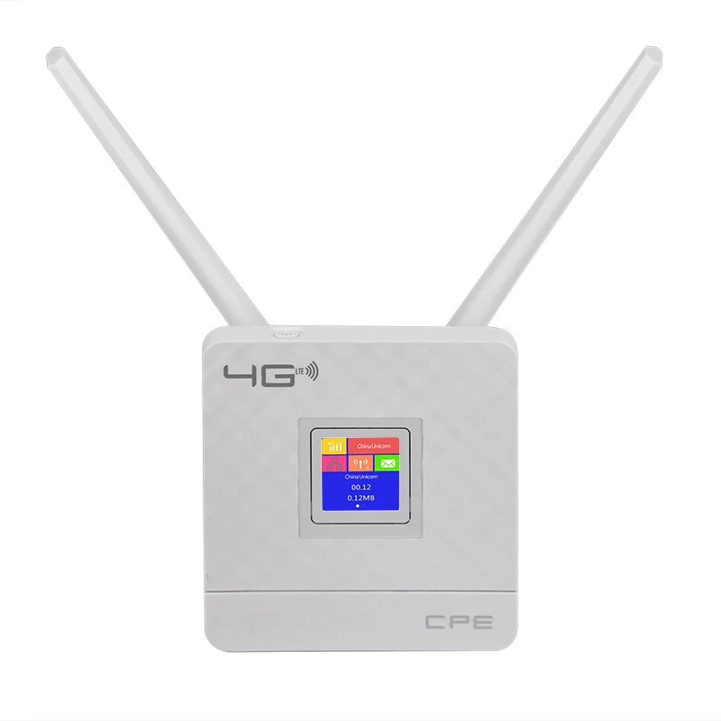 2 4G/5G двухантенный беспроводной маршрутизатор 150 Мбит/с 3G/4G CPE открытый Wifi с Ethernet RJ45
