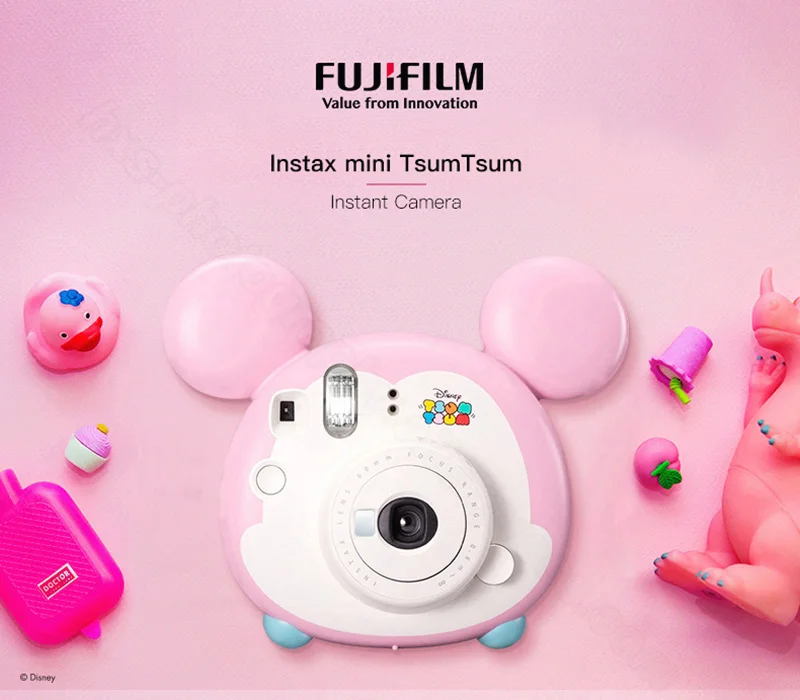 Fujifilm Instax Мини моментальная камера ЦУМ Подарочный набор с 10 листами фотобумаги, подарок на свадьбу День рождения фестиваль