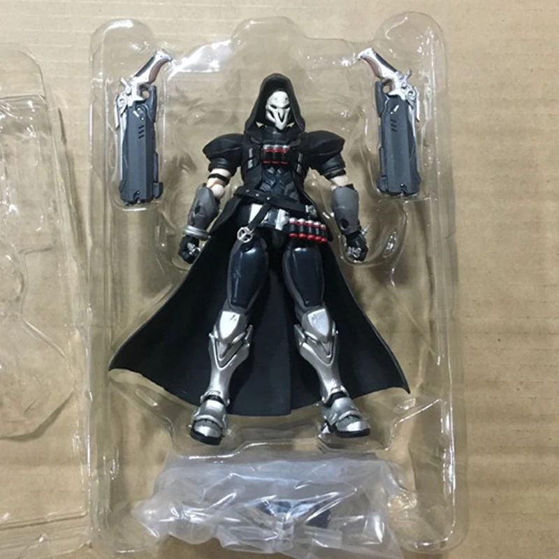 Фигурка игры 17 см figma 393 OW REAPER подвижная Аниме ПВХ Фигурки игрушки аниме для детей