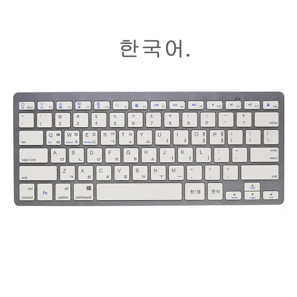 Korean Mini Bluetooth Keyboard For Apple Ipad Pro Ipad Air Tablets Wireless Keyboard For Imac Macbook Pro Smart Tv Keyboards Aliexpress