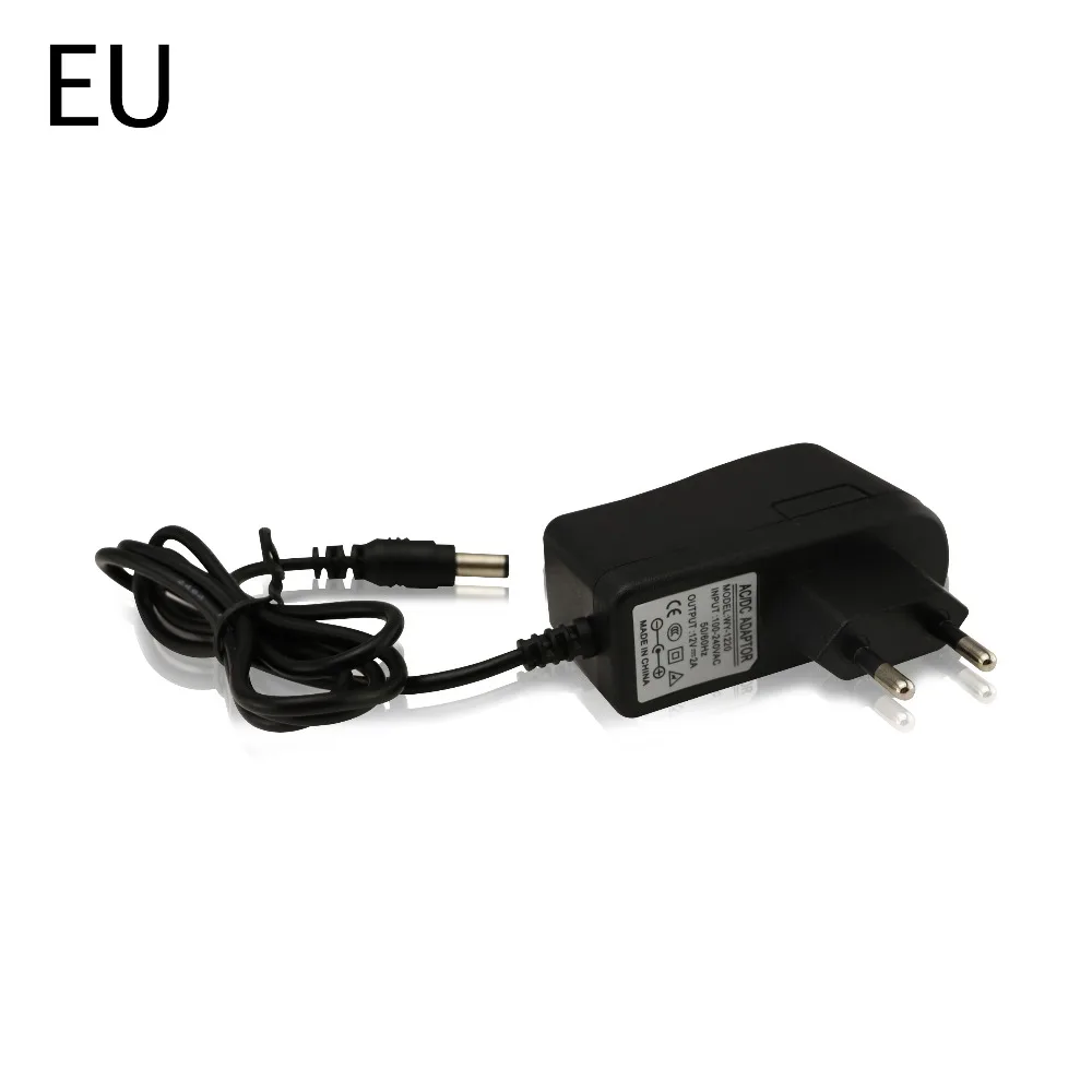 

Power Adapter AC 100~240V 50/60Hz Input to DC 12V 2A 2000MA Output US / EU / UK / AU CCTV System