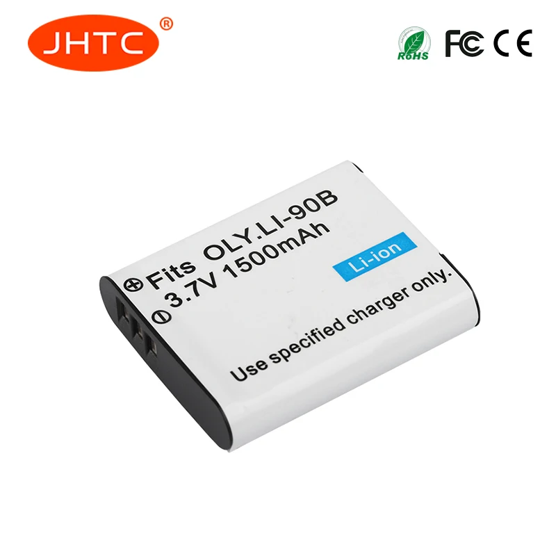 JHTC 1pc 1500mAh LI 90B LI 92B LI92B LI90B 90B Camera Batteries for Olympus XZ 2,SH 50,SH 1,SP