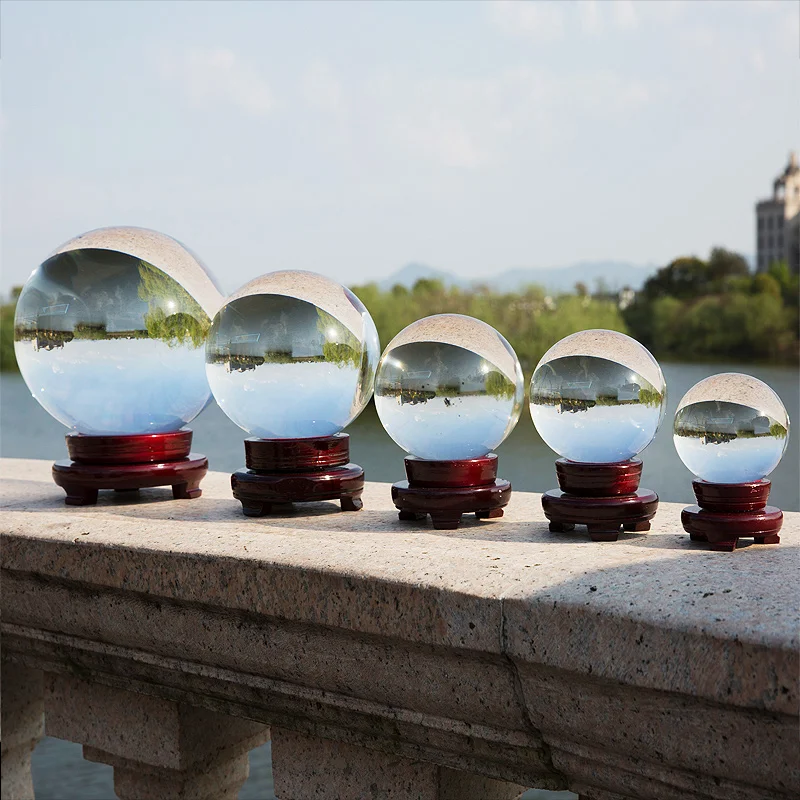 Artificial crystal ball Feng Shui ornaments Office/home/living room decoration accessories