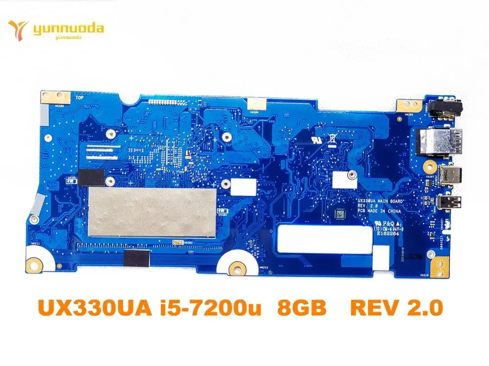 price cut  Original for ASUS UX330UA laptop motherboard UX330UA i5-7200u 8GB REV 2.0 tested good free shipping