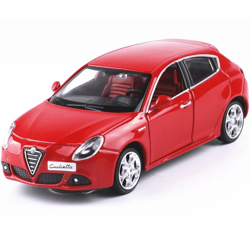Фирменная Новинка 1/32 весы автомобиля игрушечные лошадки Alfa Romeo 147 литья под