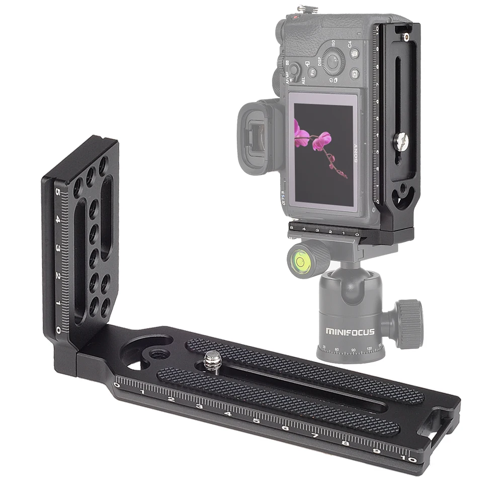 Universal Quick Release L Plate Bracket 1/4 Screw for sony a7iii II A9 A6400 for nikon z7 D750 for Canon 5D Eos R DSLR Camera|Моноподы| | АлиЭкспресс