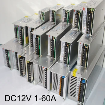 

Power Supply Lighting Adapter Transformers AC 12V 5A 6A 8A DC 220V To DC 12 V Volt 5 V Power Adapter Switching Led light lamp