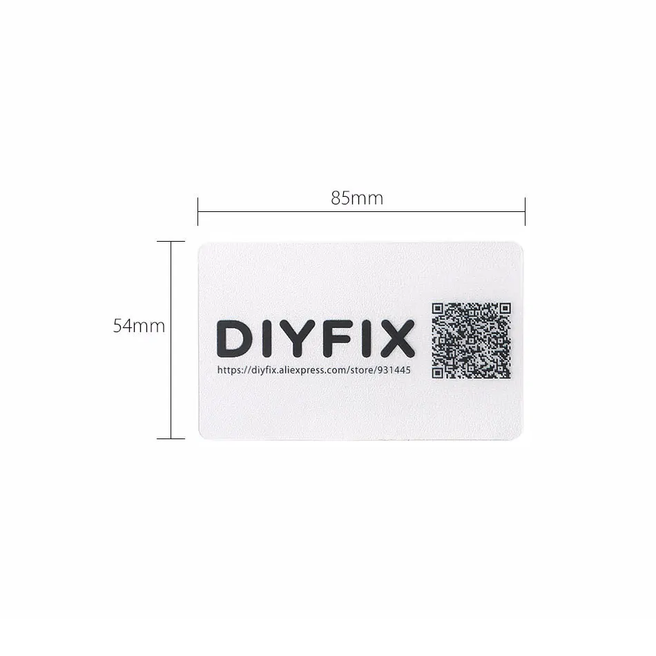 DIYFIX 5 шт. удобный скребок для открывания пластиковых карт для iPad планшета для samsung мобильного телефона клееный инструмент для ремонта экрана