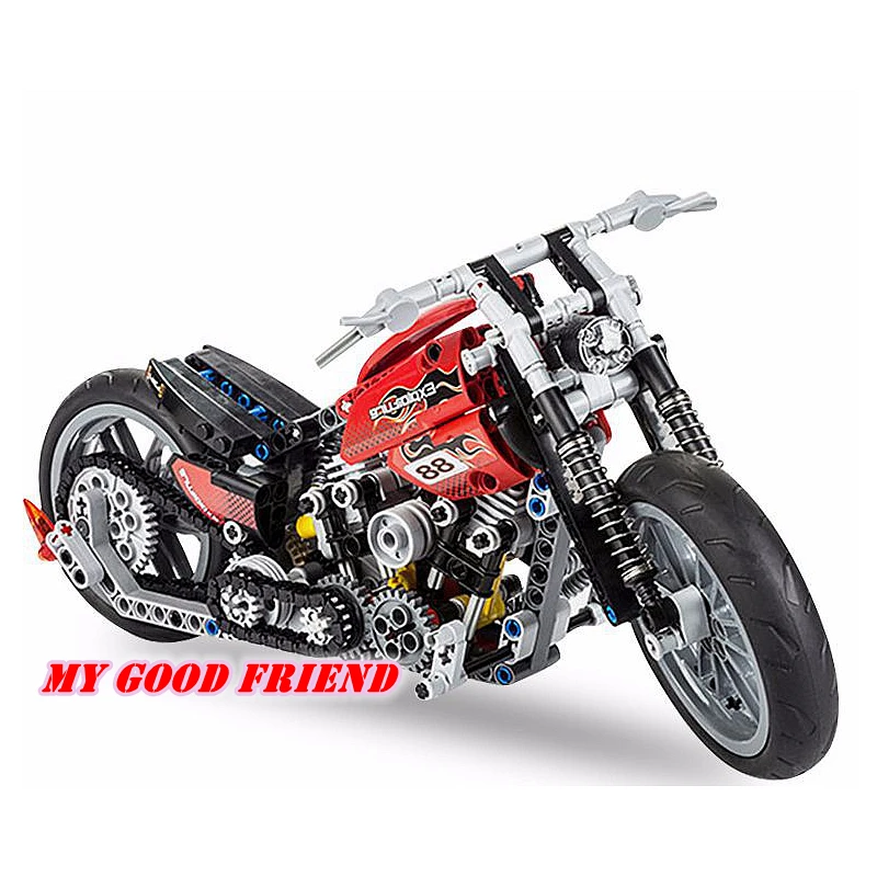 

Decool 3354 Exploiture Speed Racing Motorcycle Building Blocks Model Sets 378pcs Bricks Educational Toys For Kids Gifts