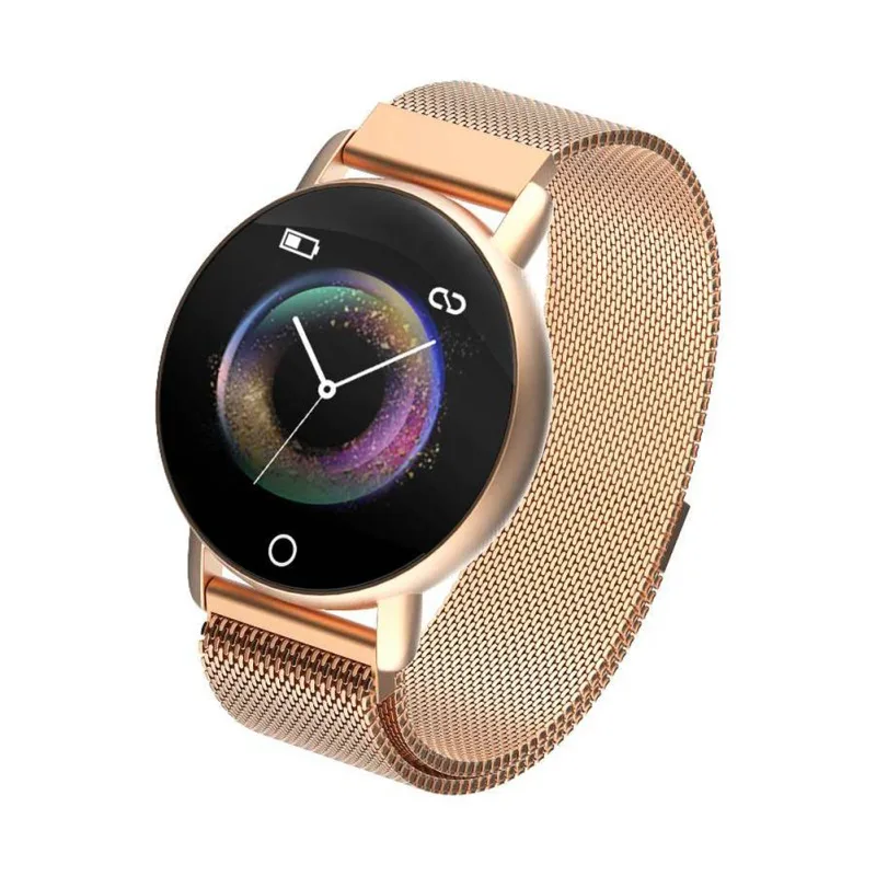 

2019 New Multi-functional Waterproof IP67 Smart Watch 1.22 Inch Color Screen Smart Watch Sports Blood Pressure Heart Rate