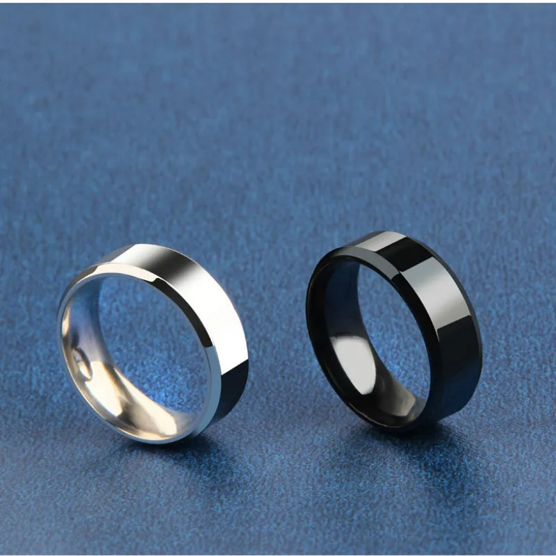 Черное титановое кольцо|black titanium ring|titanium ringring ring |