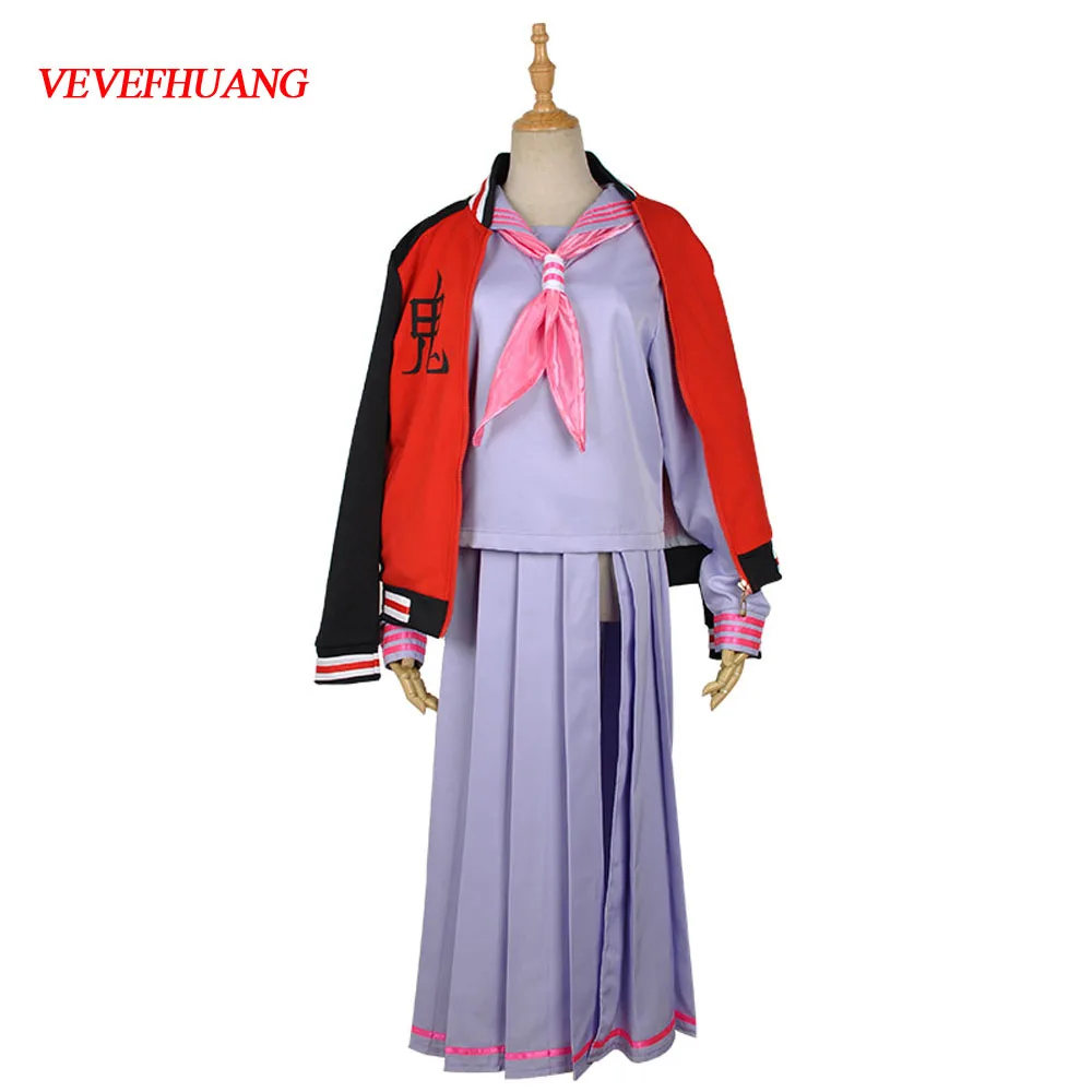 VEVEFHUANG Fate/Grand Order Assassin Shuten douji Cos Women JK Сексуальная Матросская униформа Косплей