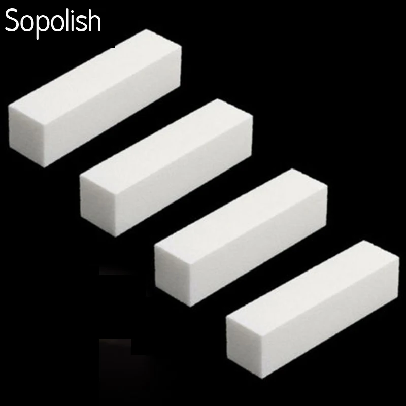 Sopolish инструменты для ногтей буферные пилки 4 шт./лот полировка и отбеливание