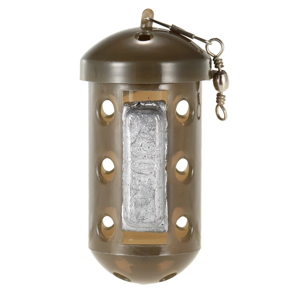 

Mini Fishing Bait Cage Feeder Block End Fishing Lure Cage Fish Bait Lure Holder Fishing Tackle Fishing Accessories