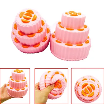 

Simulation Multi-layer Cake Squeeze Toy Squishy Slow Rising Cream Scented Decompression Stress Relief Toys kawaii stationery A1