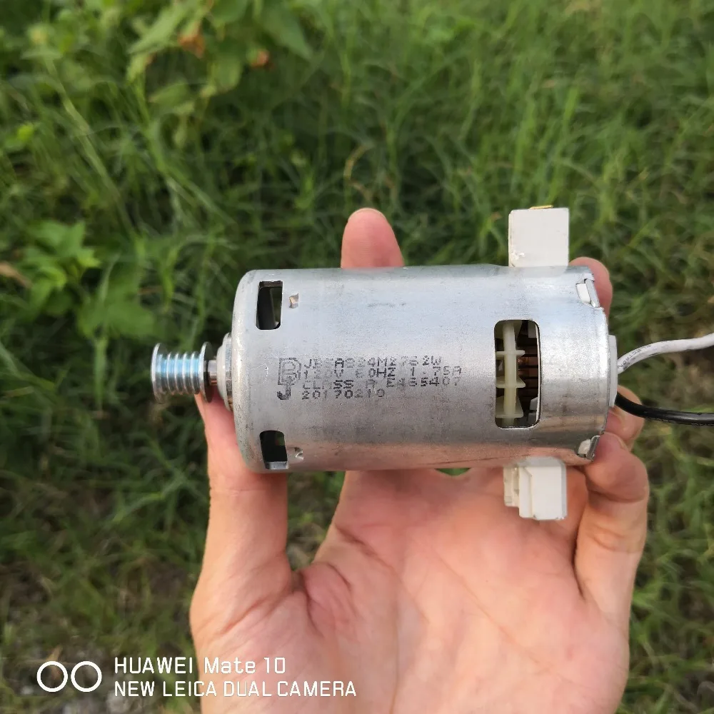 

High power 12V~120V motor dual ball bearing 77*47mm 120V 1.75A 15000RPM Longer carbon brush