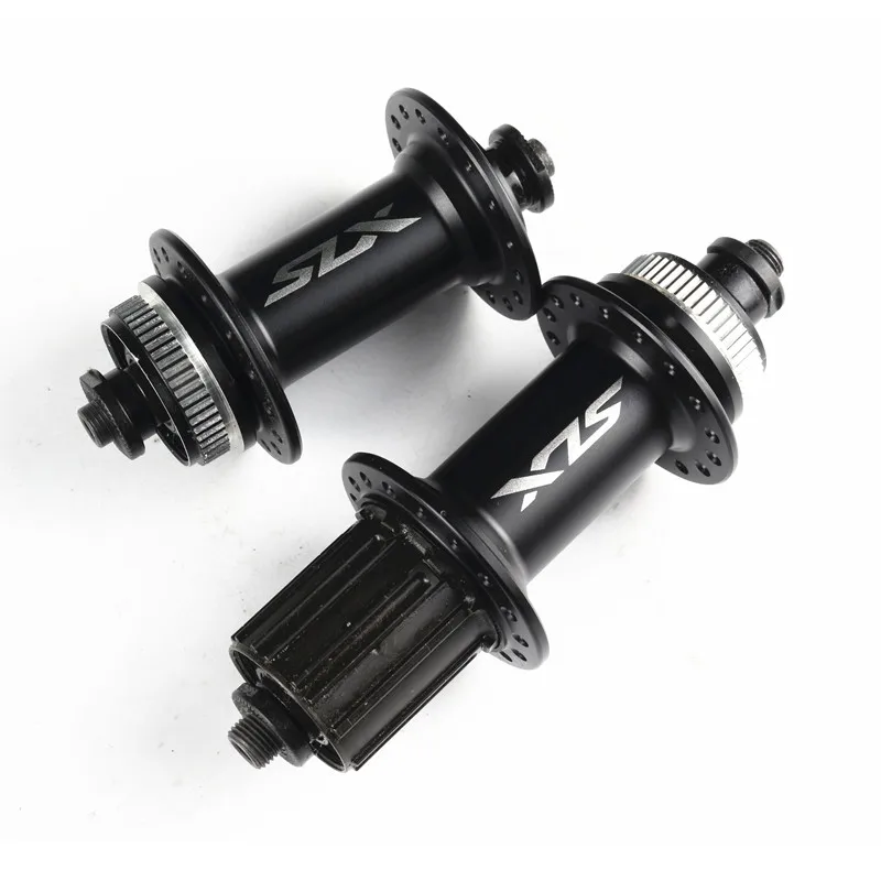 Kaufen SHIMANO SLX M7000 Hub   Quick Release 8 9 10 11 geschwindigkeit Vorne Hinten Disc Bremse Spieß 32H Center Lock hub