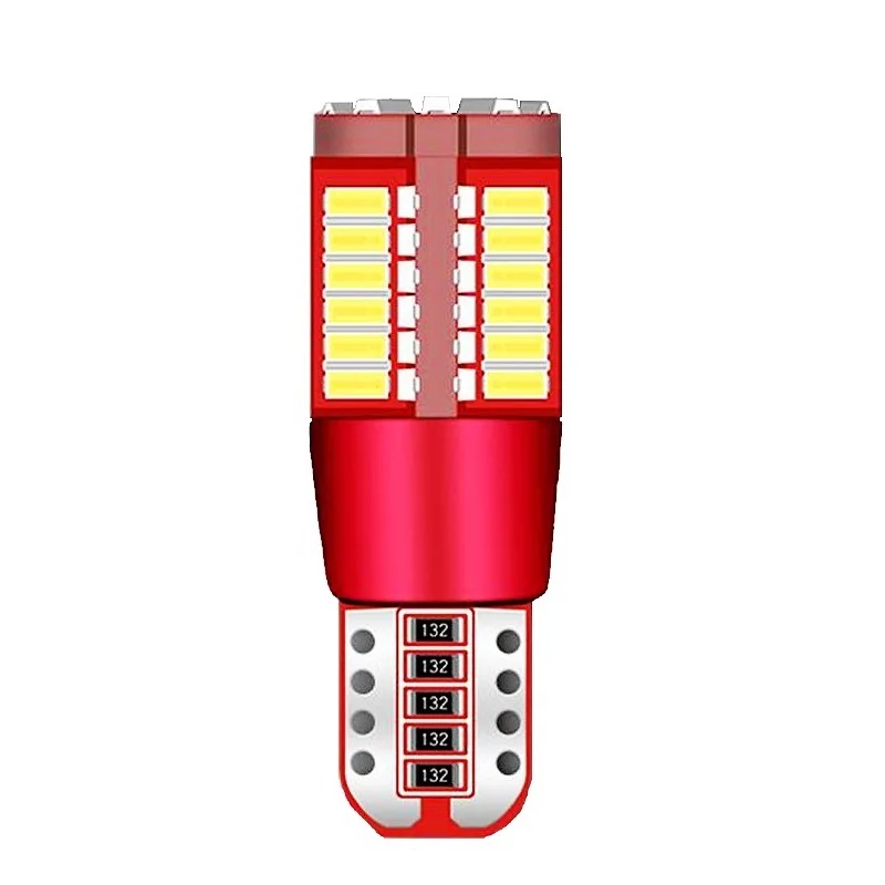 1 шт. T10 W5W 501 57SMD светодиодная для парковки машины свет 57 SMD 3014 Светодиодный Авто