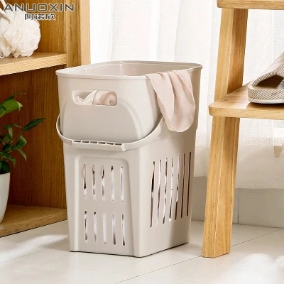 hamper plastic baskets laundry dirty extra clothes barrel basket put toy bathroom storage clothing box