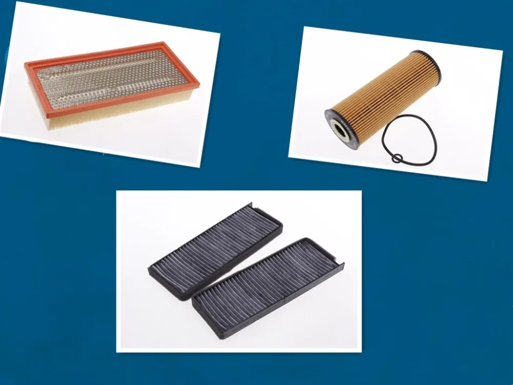 3PCS Car Air Filter Cabin Filter Oil Filter for Ssangyong Rextonin Air Filters from Automobiles
