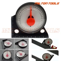 Updated slope angle meter mini Inclinometer Protractor Tilt Level Meter Angle Finder Clinometer with magnetic base Spirit level 2