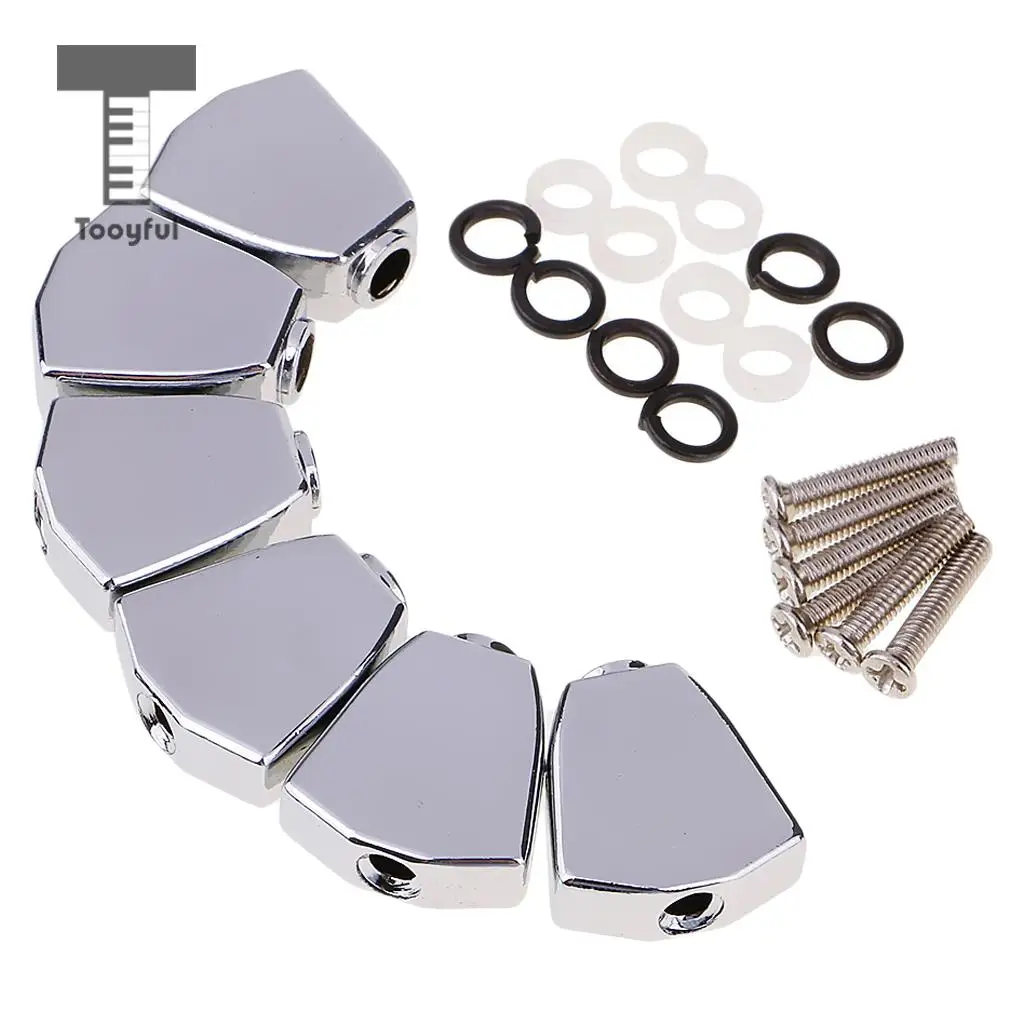 Tooyful Metal Zinc Alloy Guitar Tuning Peg Tuners Machine Head