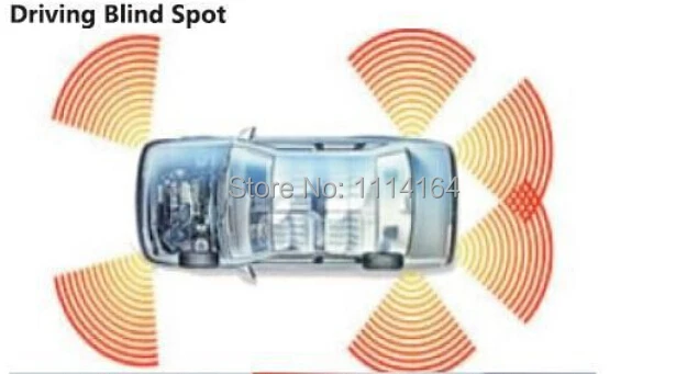 HUD Дисплей для автомобиля с 5 ''размеры большой дисплей слепое пятно