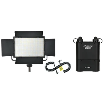 

Godox LED 500Y Video Light + PB960 Battery Pack + LX Power Cable Kit For Photography