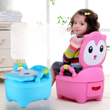 

New Design Eco-friendly Bottle Grade Plastic Children Potty Training Toilet For Free Potty Brush