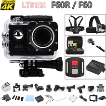 F60 / F60R Remote Action camera Allwinner V3 4K WiFi 2.0 LCD 170D lens Helmet Extreme Cam go waterproof pro camera 1080P/60fps