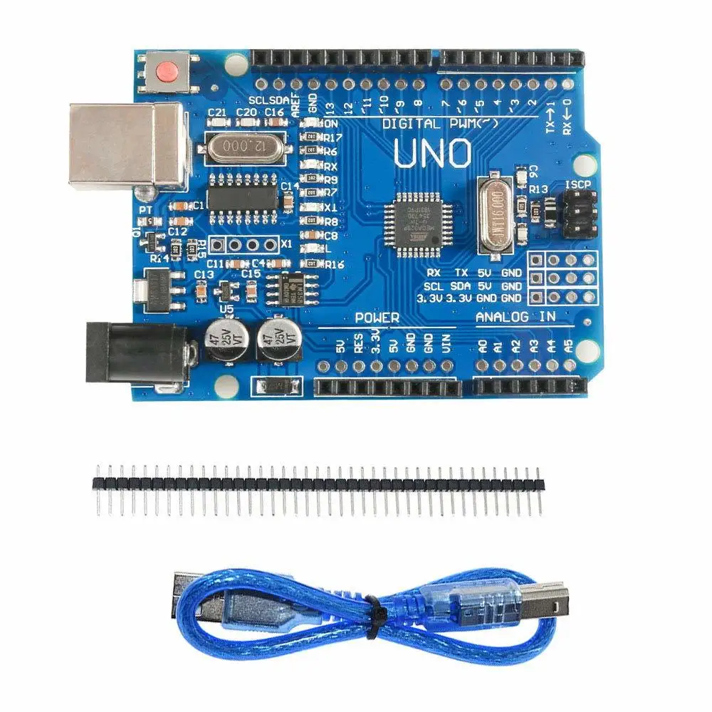 3d принтер CNC Shield V3.0 Плата расширения+ 4 шт. DRV8825 Драйвер шагового двигателя+ UNO R3 плата с USB кабелем для Arduino UNO R3