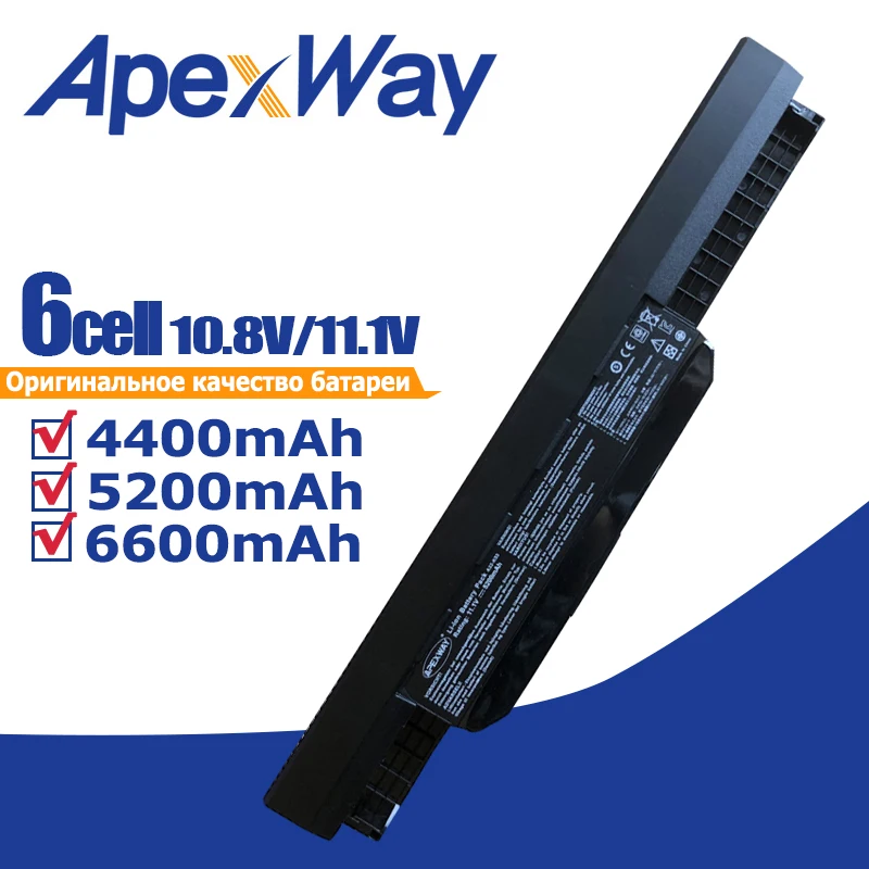 11.1V Laptop Battery for Asus A32 K53 A42-K53 A31-K53 A41-K53 A43 A53 K43 K53S X43 X44 X53 X54 X84 X53SV X53U X53B X54H | Компьютеры и