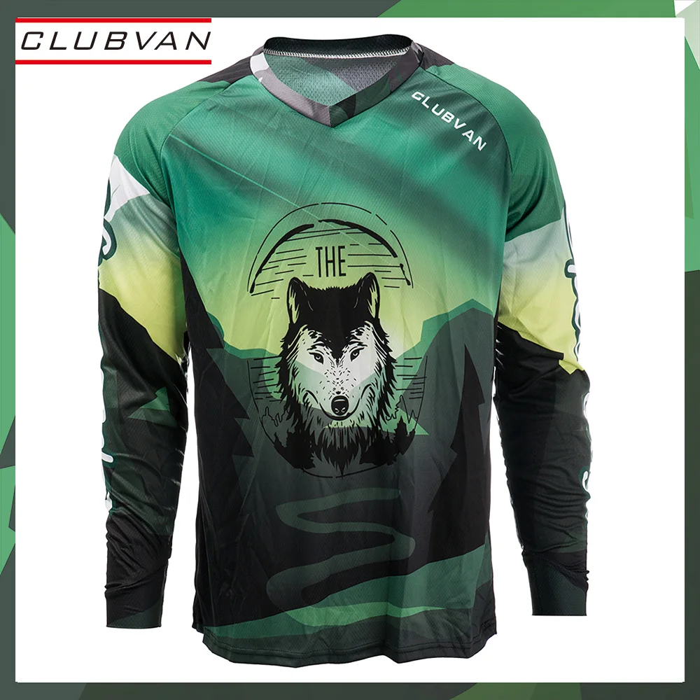 Bike MTB Downhill Jerseys Hombres Blanco Con Rojo Motocross Motocicleta T-Shirt Ropa Bicicleta Jersey Ciclismo Roupa   #S6