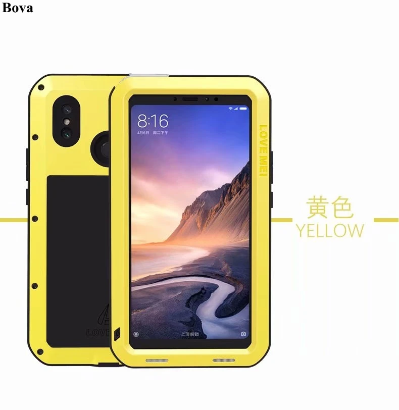 Original Love Mei Waterproof Case for Xiaomi Mi Max 3 Shockproof Rugged