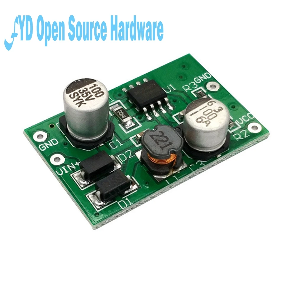 1pcs DC-DC MC34063 power supply Buck module 5V voltage regulator module power board voltage module