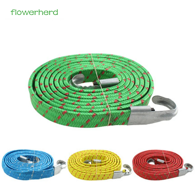 

1pc Luggage Straps 116cm Bicycle MTB Luggage Stacking Rope Banding Bungee Elastic Cord Strap Tie Fixed Band Hook