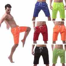 Мужские шорты больших размеров, плавки, быстросохнущие пляжные шорты для серфинга, бега, плавания, водоотталкивающие шорты