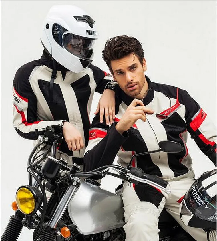 DUHAN мотоциклетный костюм куртка брюки мужские летние сетчатые дышащие ткани мотогонок D185 брюки 3M Reflectiv