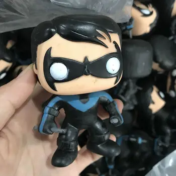 

10pcs/set Funko POP Secondhand Heroes: Nightwing Vinyl Action Figure Night wing Collectible Model Toy Cheap No Box