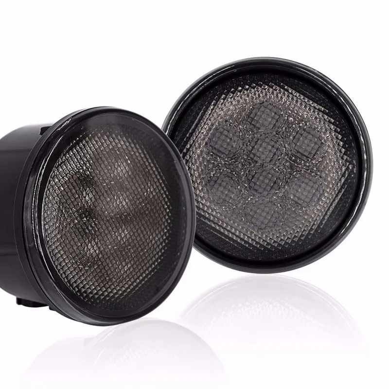 7inch LED Headlight Halo Angel Eye + 4" Fog Turn Light Kit For Jeep