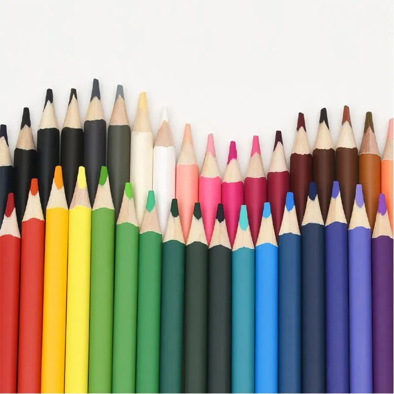 36 шт., цветные карандаши для рисования Xiaomi Mijia KACOGREEN, 36 цветов, яркие карандаши для рисования, гладкий набор, 4,0 мм, для художника, студента