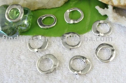 

FREE SHIPPING 150pcs Tibetan silver circle bead frame A10241