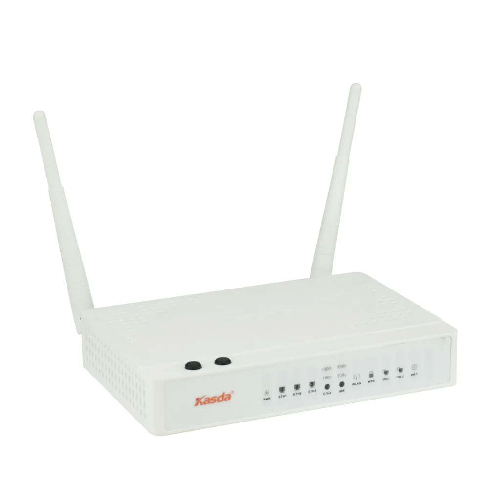 Kasda KW5225BUK Wireless Bonding VDSL/ADSL Modem Router Combo 300Mbps