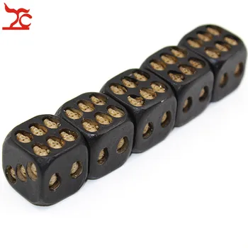 

Handmade Black Skull Dice (SET OF 5) Display Deluxe Devil Poker Dice Gambling Dice Tower Or Jewelry Display Counter Decor