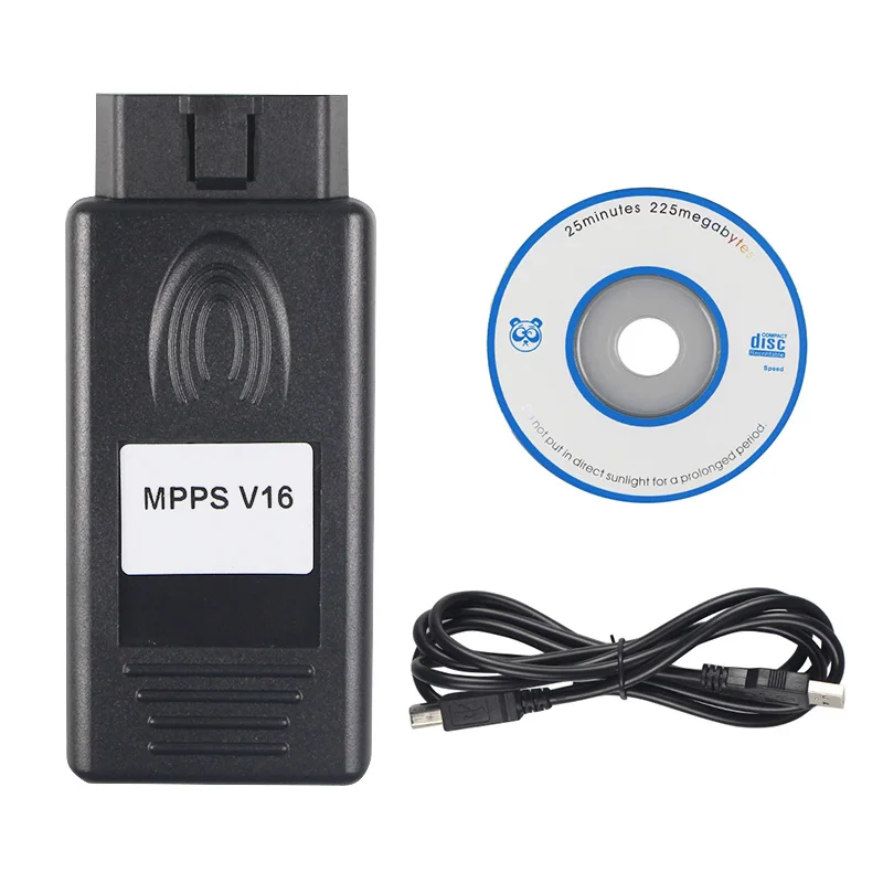 MPPS V16 ECU чип-тюнинг для EDC15 EDC16 Inkl CHECKSUM CAN Flasher Remap MPPS V16 диагностический инструмент для BMW для hyundai ForNissan - Цвет: MPPS V16