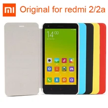 xiaomi Redmi 2 2A кожаный чехол флип чехол роскошный материал НАТУРАЛЬНАЯ xiaomi бренд